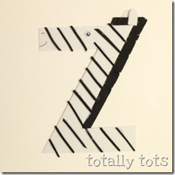 Totally Tots: Now I Know My ABC's ~ Z is for Zebra